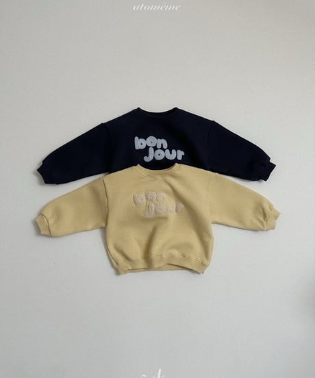 8[予約]atomeme bonjour sweatshirt