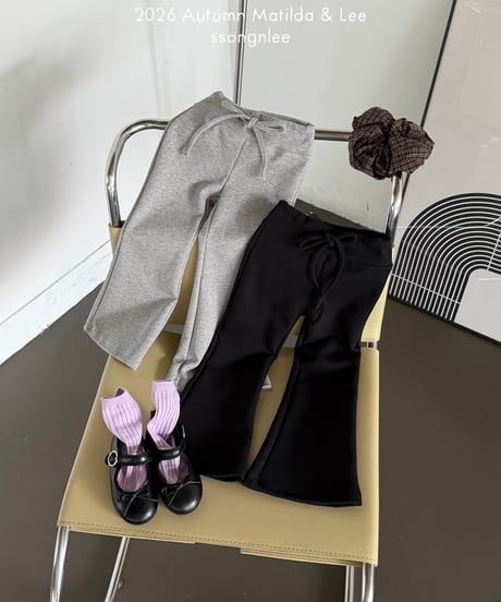 55[予約]matilda&lee autumn daily bootcut