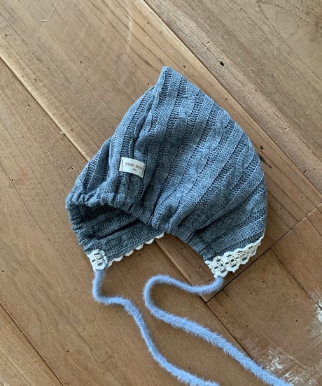 11[予約]bebeholic cable knit bonnet