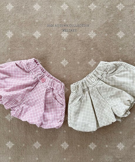 34[予約]melikey pint pumpkin pants