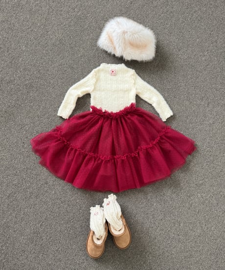 48[予約]ELLYMOLLY meringue day day knit