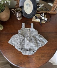 43[予約]marron sarsh suit(6-18m)