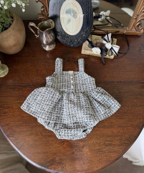 43[予約]marron sarsh suit(6-18m)