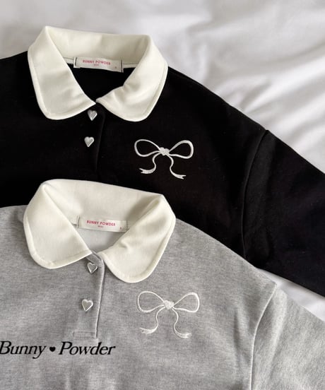 39[予約]bunny powder preppy collar mtm