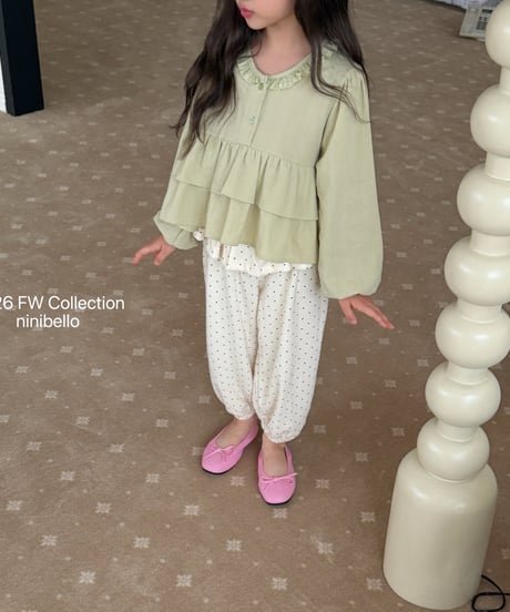 42[予約]ninibello monet lace blouse