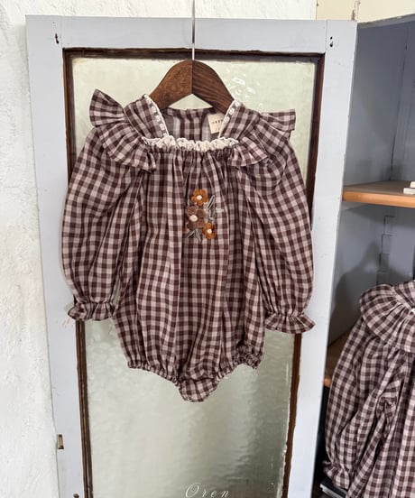 48[予約]OREN madeleine embroidery suit