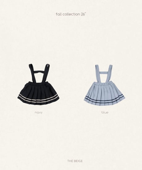 16[予約]送料無料 the beige pleated skirt