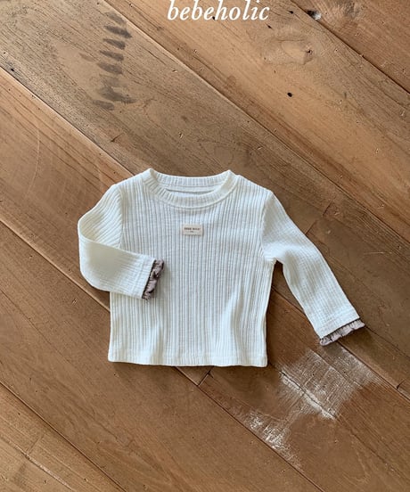 23[予約]bebeholic layer tee