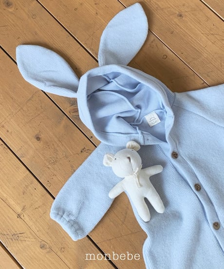 13[予約]monbebe bunny jumpsuit