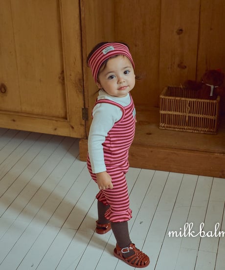 24[予約]milkbalm lollipop frill pants