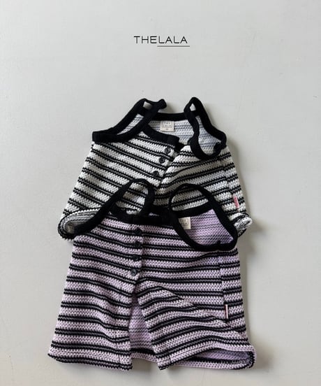37[予約]thelala knot vest