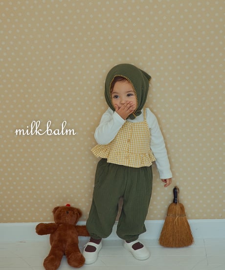 28[予約]milkbalm bonbon high top pants