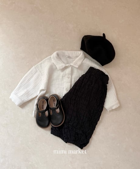 43[予約]mimi market stainless steel shirt