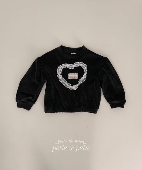 26[予約]petit&petit mink heart t