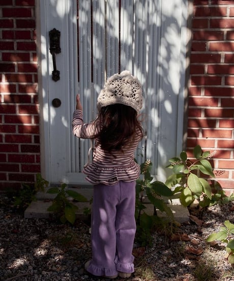 4[予約]momoann roa frill pants