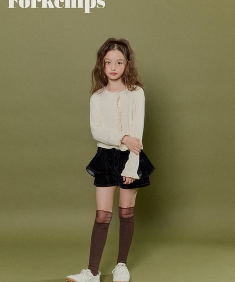 6[予約]FORKCHIPS wave cardigan