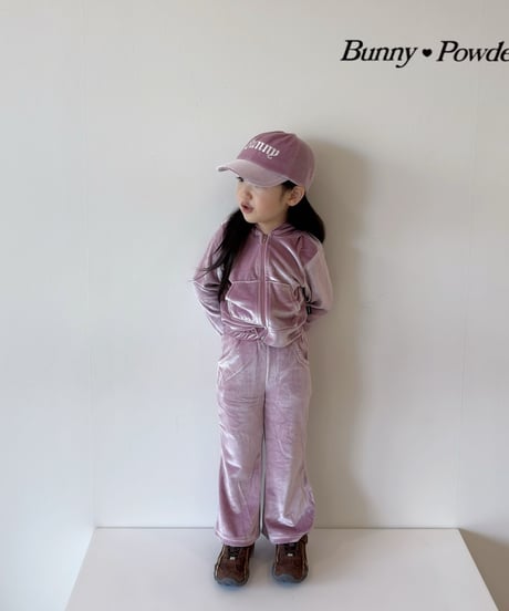 61[予約]bunny powder lexi hood zip up