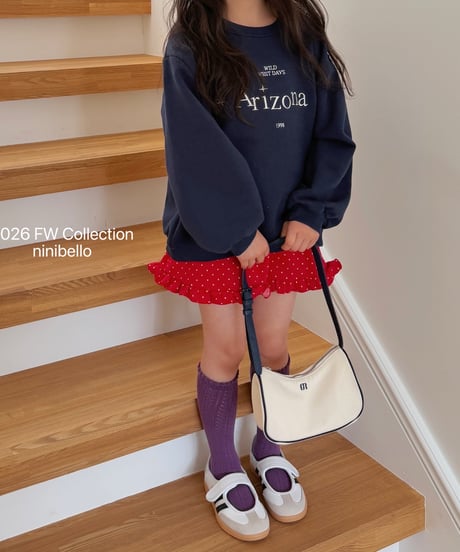 13[予約]ninibello dear dot skirt