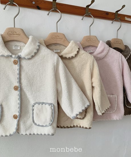 15[予約]monbebe mink fur mellow jacket