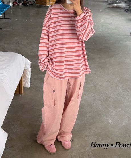 7[予約]bunny powder goat cargo pants