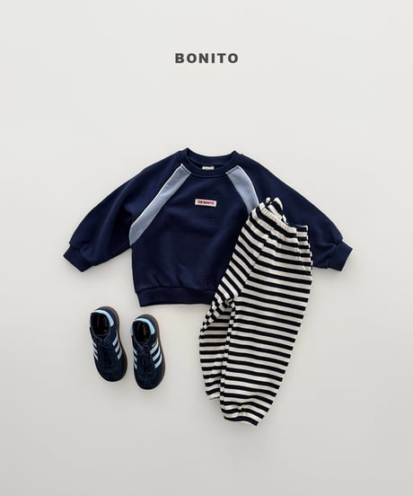 44[予約]bonito raglan stripe mtm