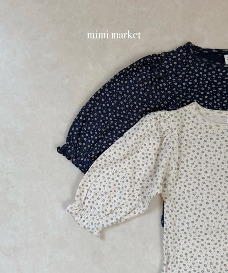 34[予約]mimi market pleated collar tee