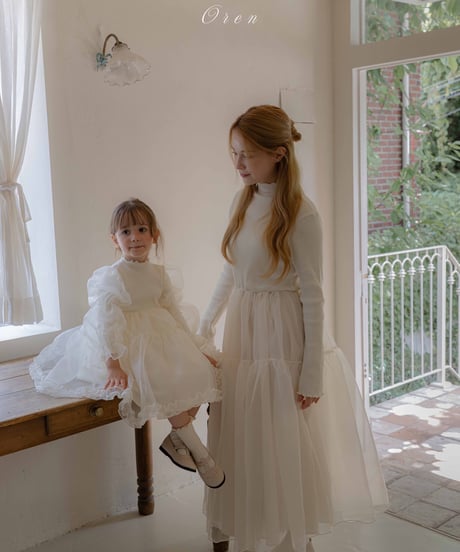 47[予約]OREN severin organza dress(adult)
