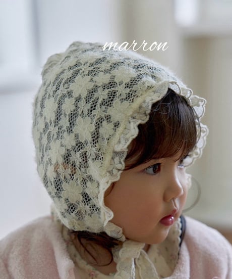 64[予約]marron madeleine bonnet