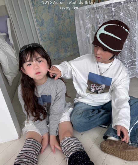 21[予約]matilda&lee heart pony tee