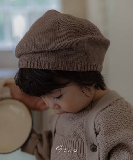 68[予約]OREN blanc knit beret