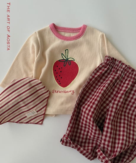 16[予約]Aosta strawberry t
