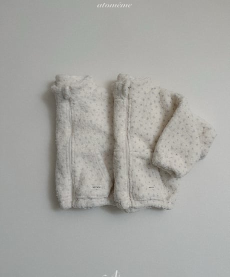 15[予約]atomeme teddy zip-up