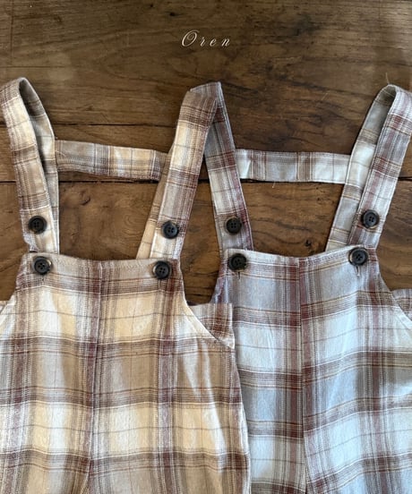 60[予約]OREN leo classic overalls