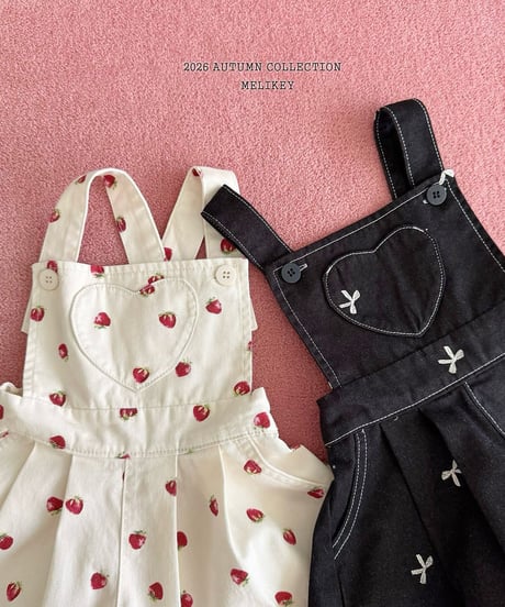 54[予約]melikey strawberry heart suspender