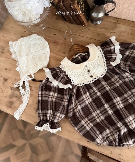 53[予約]marron bean suit(6-18m)