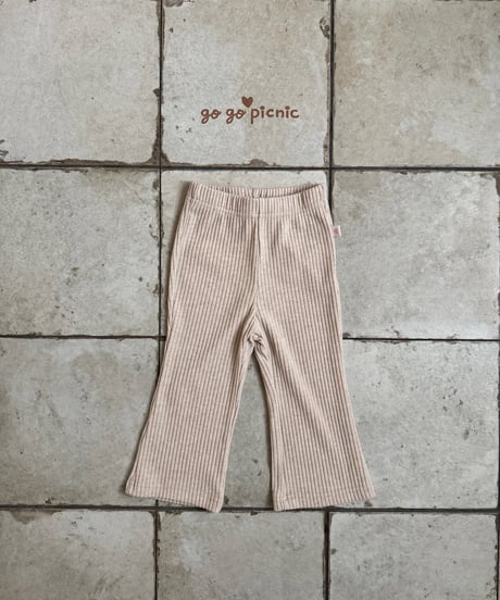 11[予約]go go picnic luna bootcut pants