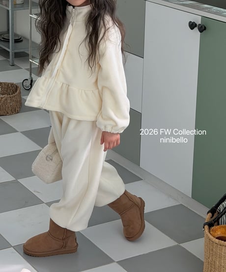 26[予約]ninibello marshmallow pants(12m-2XL)