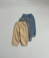 15[予約]digreen flat waffle pants