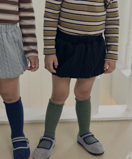 31[予約]送料無料 the beige knit pumpkin pants