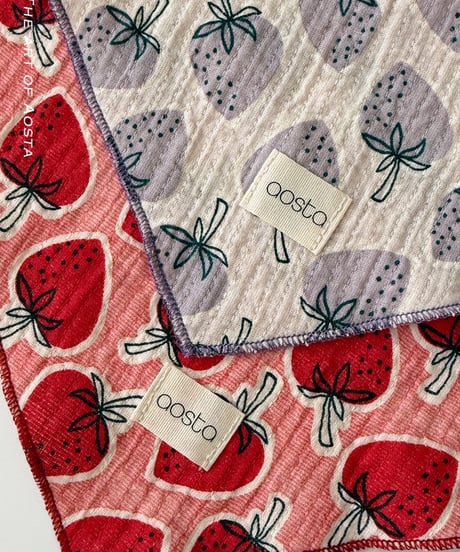 15[予約]Aosta strawberry scarf