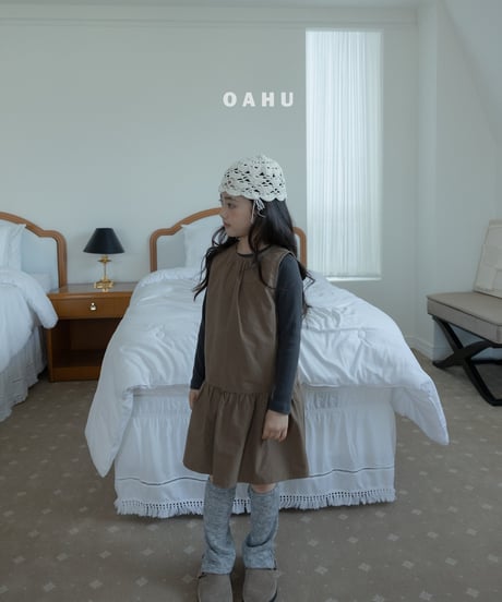 19[予約]oahu teal dress