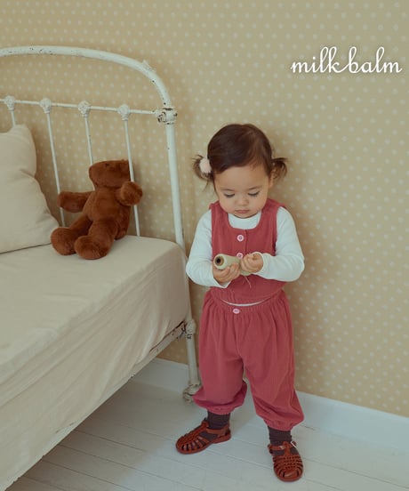 25[予約]milkbalm dewey vest