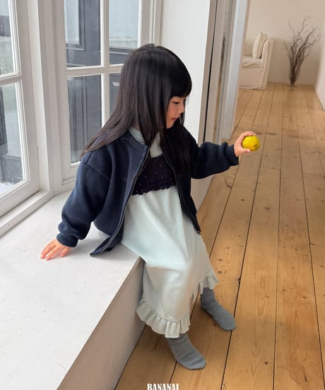 3[予約]BANANAJ waffle jacket