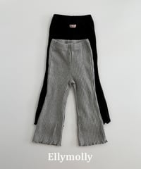 40[予約]ELLYMOLLY wicker bootcut