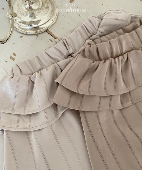 18[予約]elov&monpetitbebe creamy skirt