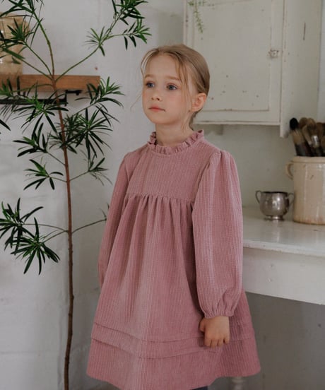 11[予約]perrobebe rosanne corduroy dress