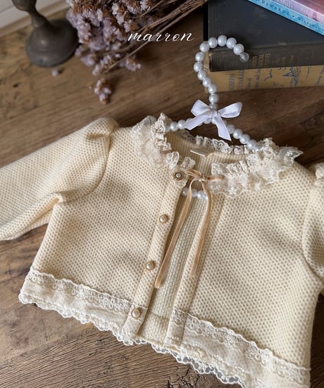 3[予約]marron chloe cardigan(XS-L)