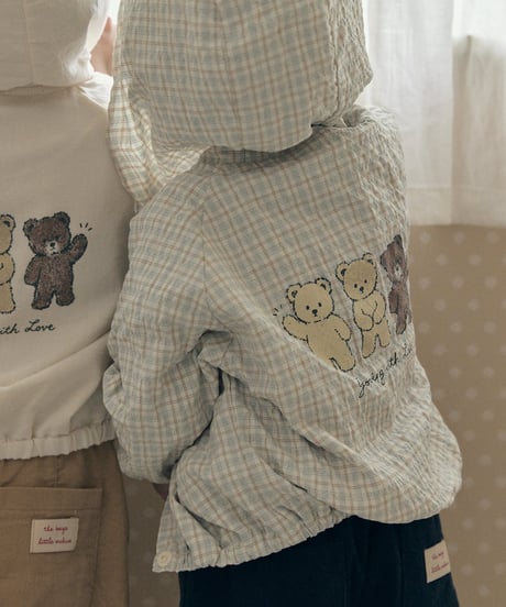 1[予約]送料無料 the beige bear jumper