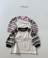 25[予約]thelala pop raglan t-shirt