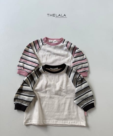 25[予約]thelala pop raglan t-shirt